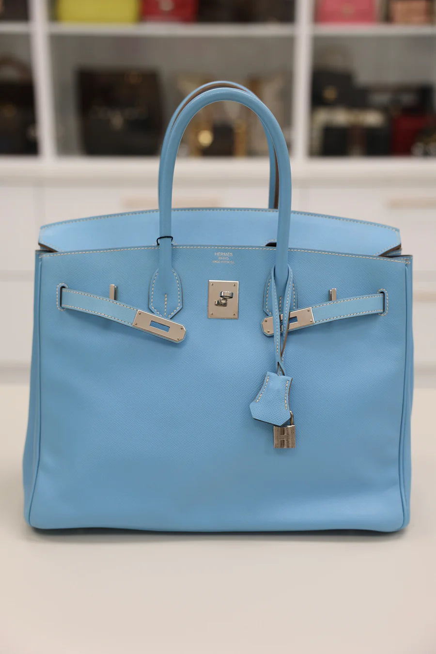 Hermès Birkin 30 Bleu Izmir