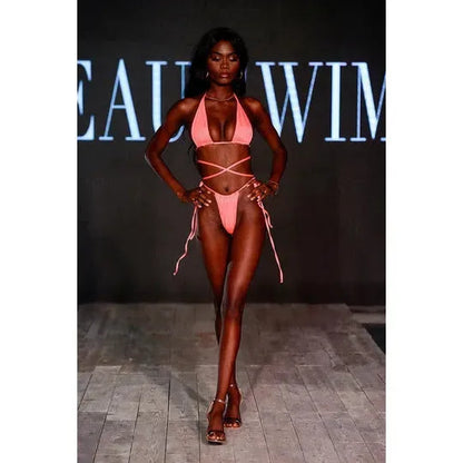 Lustmia Megan Bikini Top - Orange – modern flattering women’s swimwear