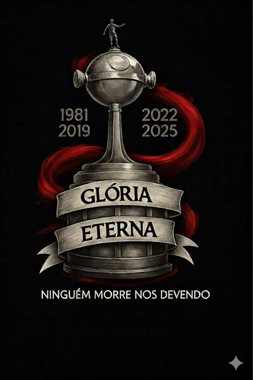 Camiseta Glória Eterna – Libertadores | 100% Algodão | Lustmia