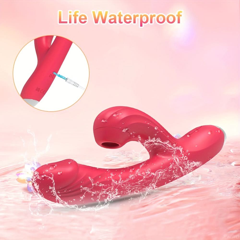 1pc G - spot Vibrator For Women Clit Sucker Powerful Clitoris Vacuum Stimulator Silicone Vibrating Female Pleasure Sex Toy Couple - LustMia