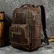 Vintage Leather Backpack by Lustmia - LustMia