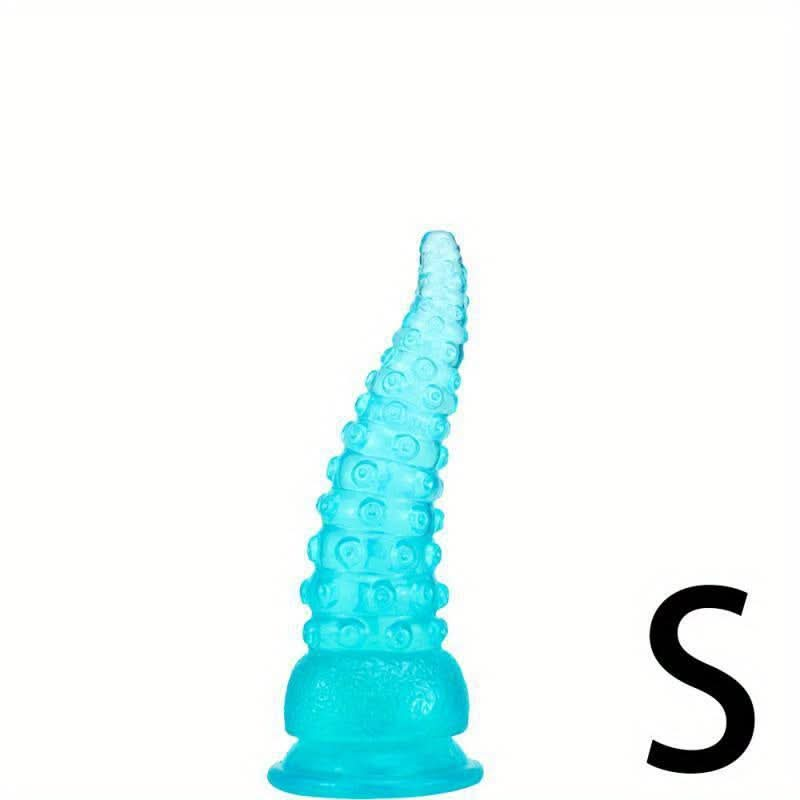 1pc High - quality Soft PVC Octopus Tentacle Butt Plug Dildo, Creative Shape Anal Plug With Powerful Suction Cup, Sex Toy For Men And Women - LustMia