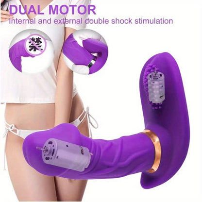 3 In 1 Clitoral Sucking Vibrator G Spot Vibrators Sex Toys for Women Clitoris Vacuum Stimulator Dildo Vibrator Toy - LustMia