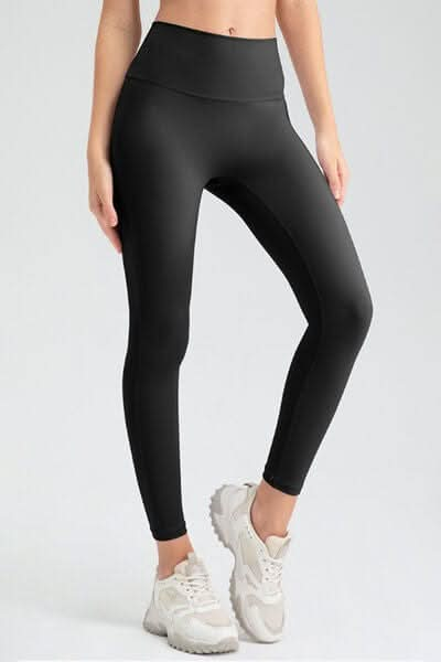 High Waist Skinny Active Pants - LustMia