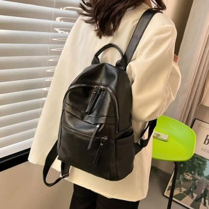 PU Leather Backpack - LustMia