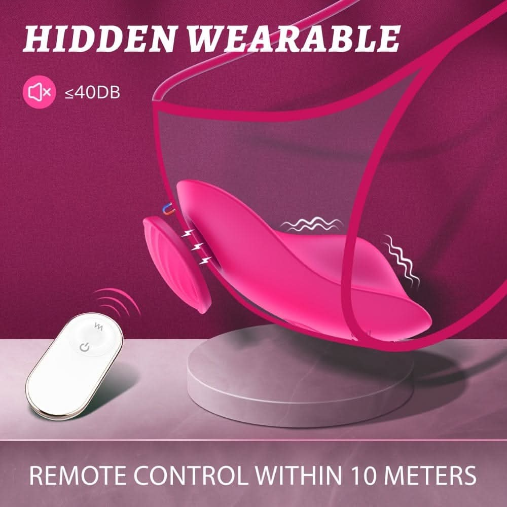 UltraSoft Remote Control Vibrating Panty Intense Pleasure for Couples - LustMia