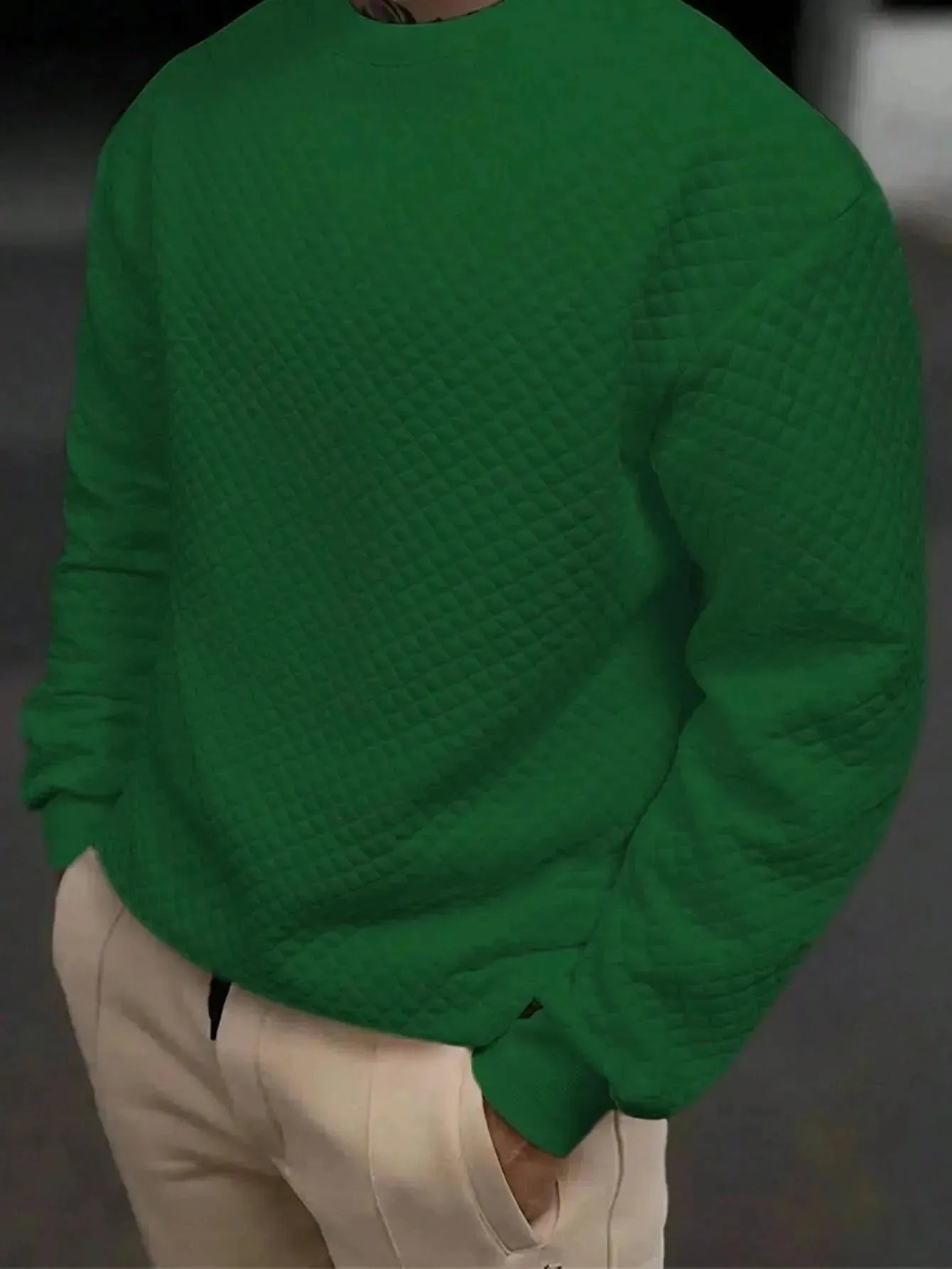Manfinity Homme Men'S Drop Shoulder Sweatshirt - LustMia