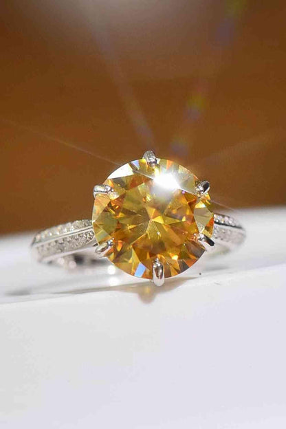 Living Your Life 3 Carat Moissanite 6 - Prong Ring - LustMia