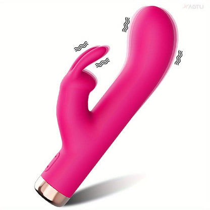 Ultimate Pleasure Rabbit Vibrator Waterproof USB Rechargeable 10 Modes - LustMia