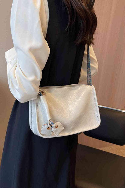 Adored PU Leather Shoulder Bag - LustMia