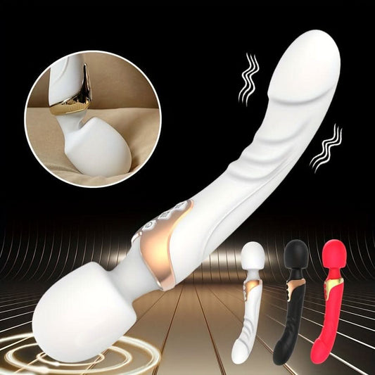 Powerful Dual Motor Silicone GSpot Vibrator for Couples - LustMia