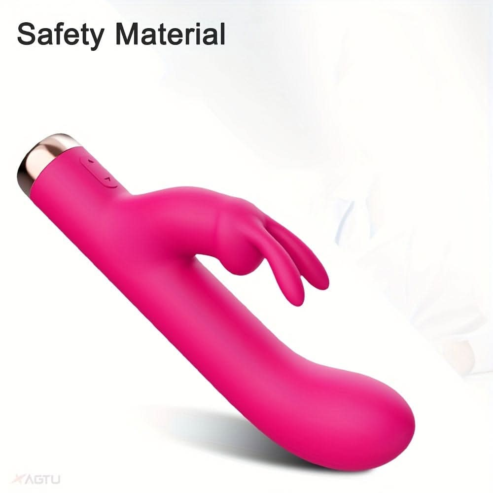 Ultimate Pleasure Rabbit Vibrator Waterproof USB Rechargeable 10 Modes - LustMia