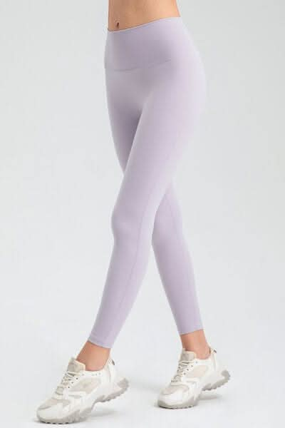 High Waist Skinny Active Pants - LustMia