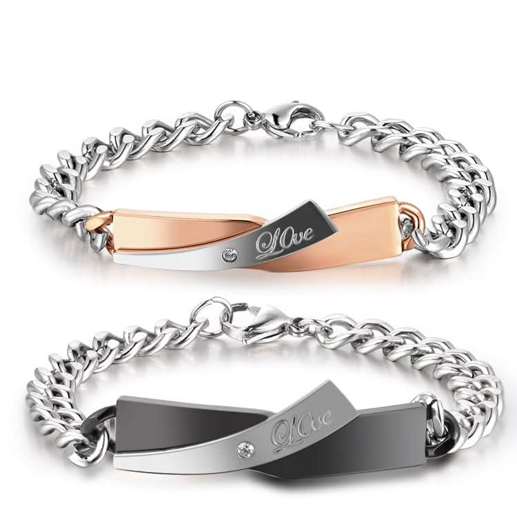 Couple Cross - design Bracelet - LustMia