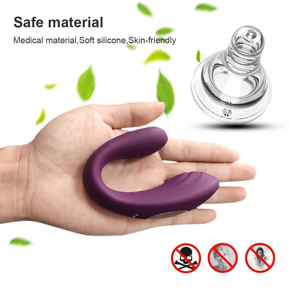 Revolutionary Rechargeable Vibrator for Couples Wireless Waterproof Powerful - LustMia