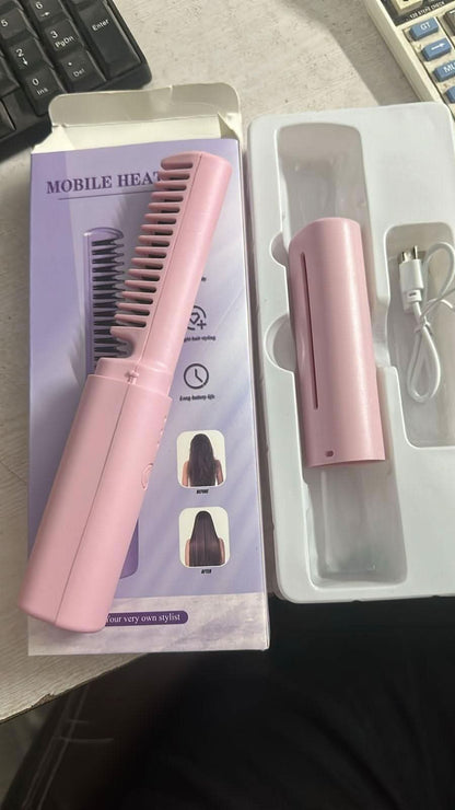 Portable Mini Hair Straightener - LustMia