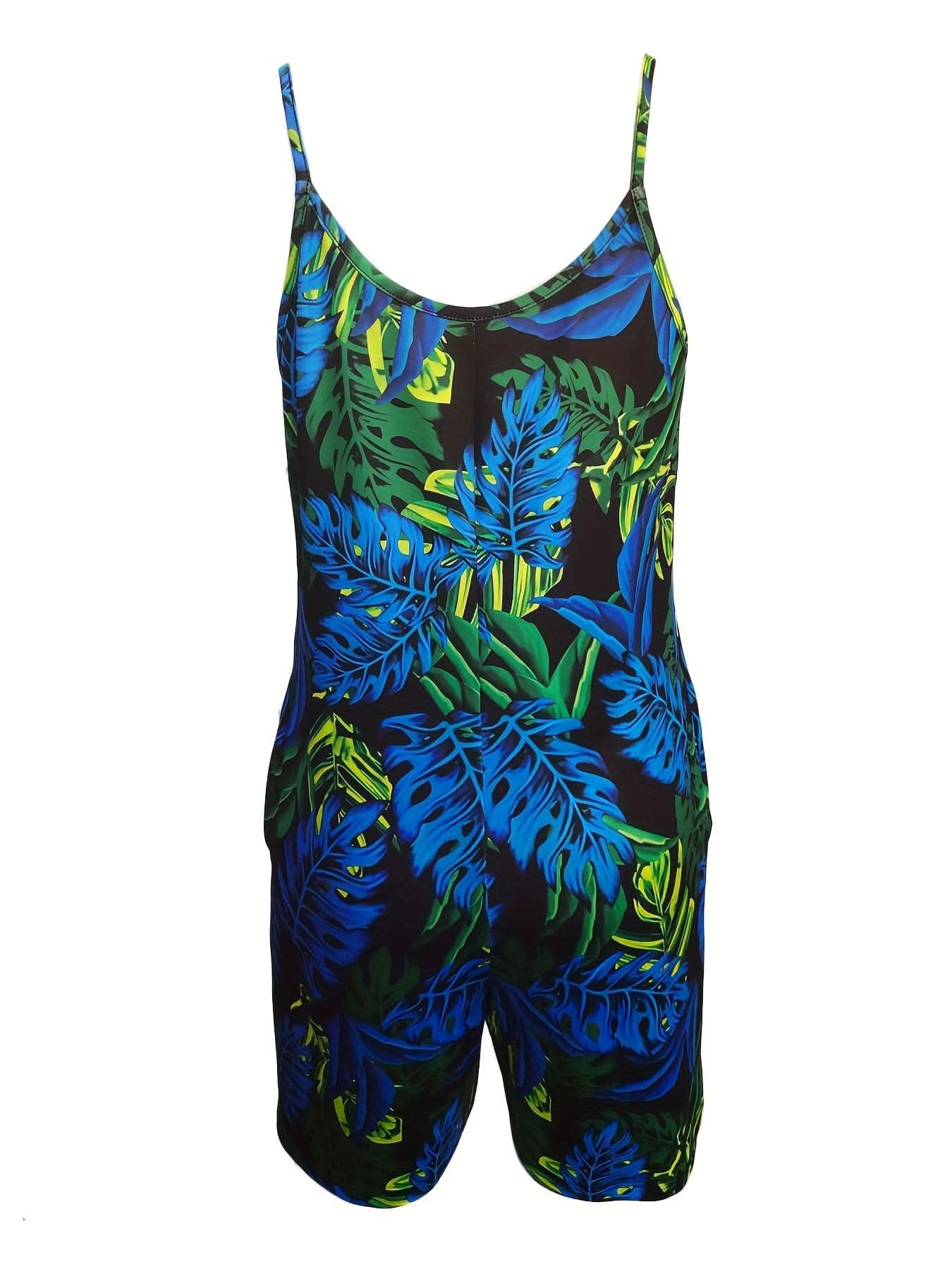 Romper Blue and green - LustMia