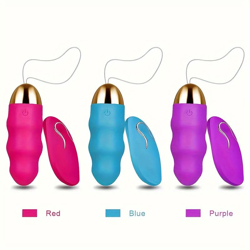 12Mode Rechargeable Bullet Vibrator with Remote Control - LustMia