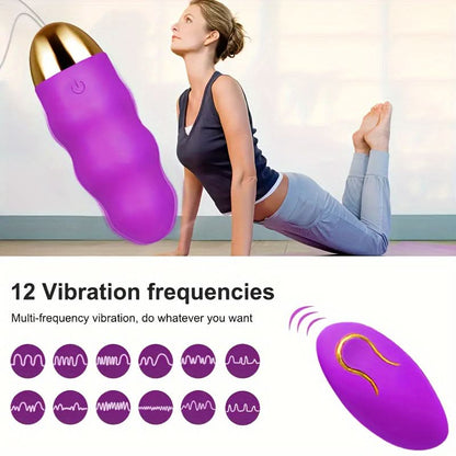 12Mode Rechargeable Bullet Vibrator with Remote Control - LustMia