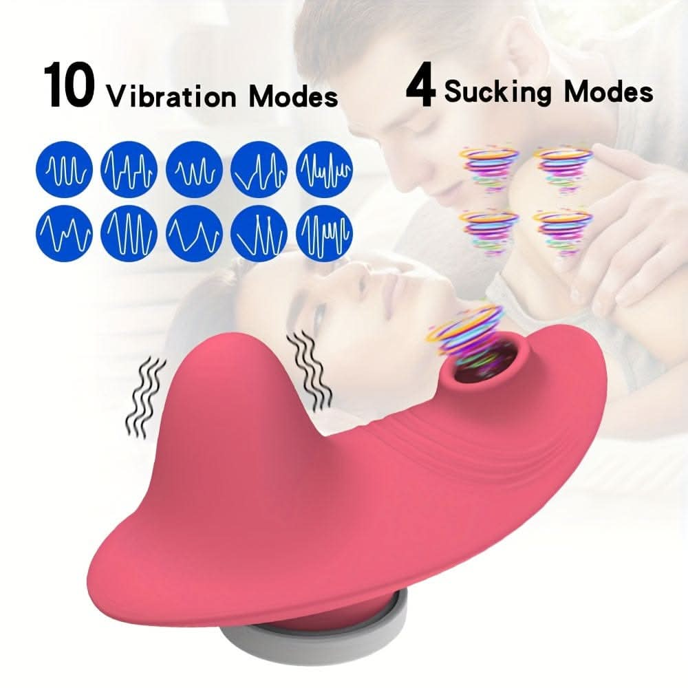 RemoteControlled Wearable Butterfly Vibrator with Discreet Design - LustMia