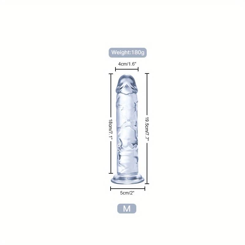 1pc Realistic Dildos, Lifelike Flexible Dildo With Suction Cup For Hands - Free Play, Adult Sex Toys For Men Women Couples Gay G Spot Anal Butt Plug Prostate, Soft Lifelike Beginner Sex Toy, Adult Sex Toys & Games - LustMia