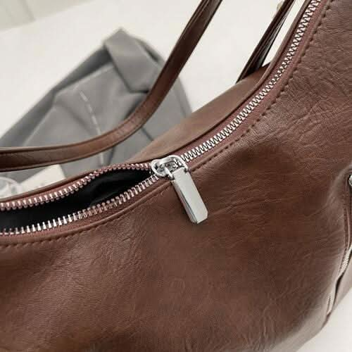 PU Leather Tote Bag - LustMia