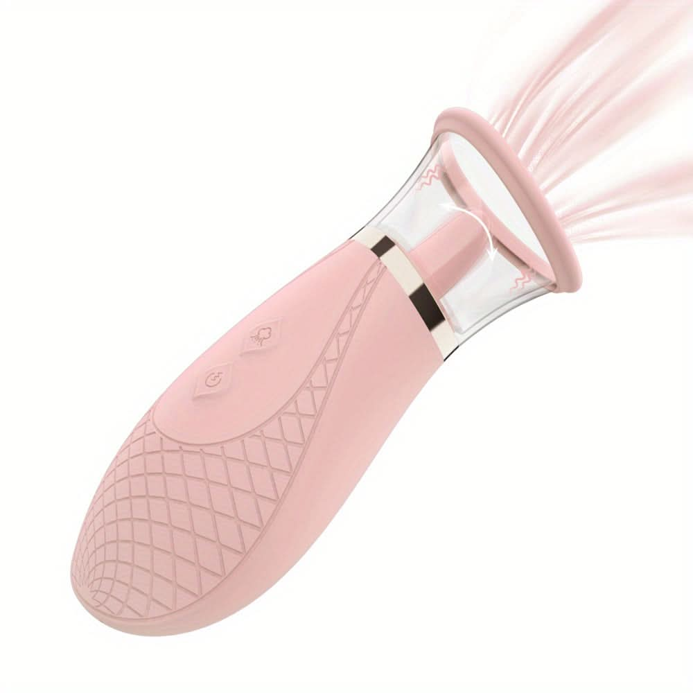 1pc Clitoral Sucker Women Masturbator, Nipples G - spot Stimulator Vagina Licking Tongue Vibrator Female Sex Toys For Adults - LustMia