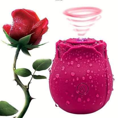 10Mode Rose Vibrator Luxurious Stimulation for Couples Rechargeable LatexFree - LustMia