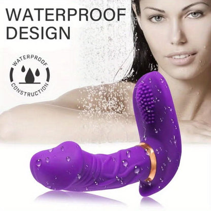 3 In 1 Clitoral Sucking Vibrator G Spot Vibrators Sex Toys for Women Clitoris Vacuum Stimulator Dildo Vibrator Toy - LustMia