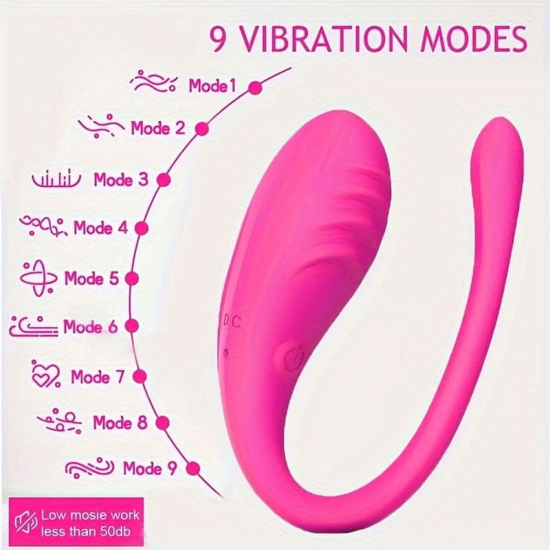 Single Wearable Panty Vibrator with APP Control for Couples - LustMia