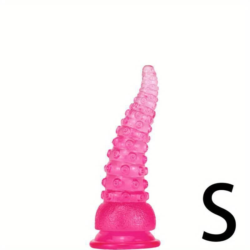 1pc High - quality Soft PVC Octopus Tentacle Butt Plug Dildo, Creative Shape Anal Plug With Powerful Suction Cup, Sex Toy For Men And Women - LustMia