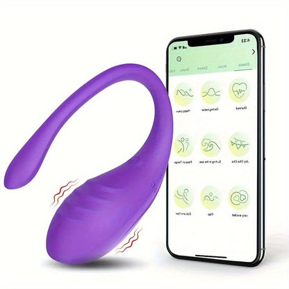 Single Wearable Panty Vibrator with APP Control for Couples - LustMia