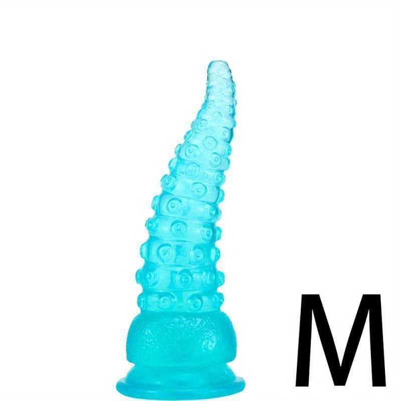 1pc High - quality Soft PVC Octopus Tentacle Butt Plug Dildo, Creative Shape Anal Plug With Powerful Suction Cup, Sex Toy For Men And Women - LustMia