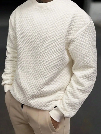 Manfinity Homme Men'S Drop Shoulder Sweatshirt - LustMia