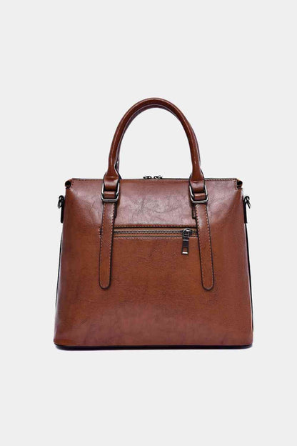 PU Leather Handbag - LustMia