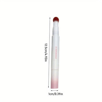 Fluffy Velvet Soft Lip Glaze Liquid Lipstick, Nude Matte Rose Red Pigment Waterproof Long Lasting Makeup - LustMia