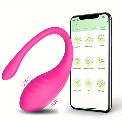 Single Wearable Panty Vibrator with APP Control for Couples - LustMia