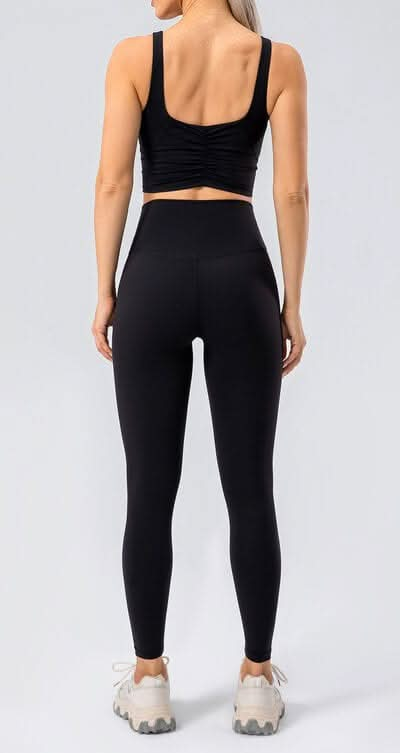 High Waist Active Leggings - LustMia