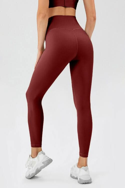 High Waistband Active Leggings - LustMia