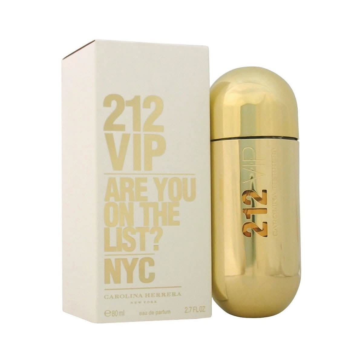 Carolina Herrera 212 VIP Women Eau de Parfum Spray, 2.7 Ounce - LustMia