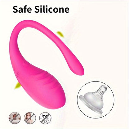 Single Wearable Panty Vibrator with APP Control for Couples - LustMia