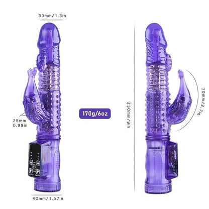 Thrusting GSpot Rabbit Vibrator for Women - LustMia