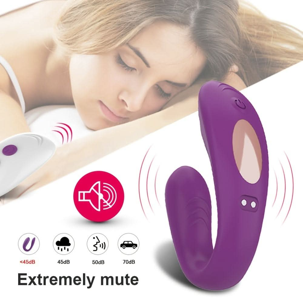 Revolutionary Rechargeable Vibrator for Couples Wireless Waterproof Powerful - LustMia