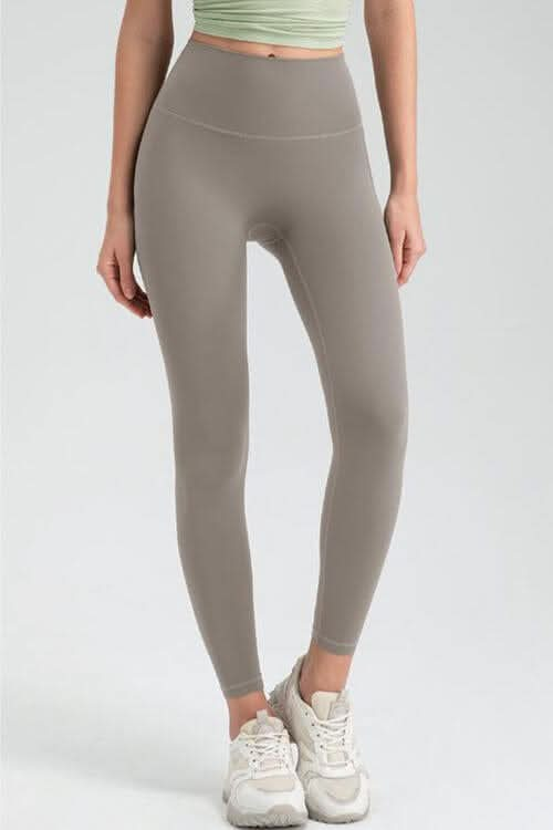 Wide Waistband High Waist Sport Leggings - LustMia