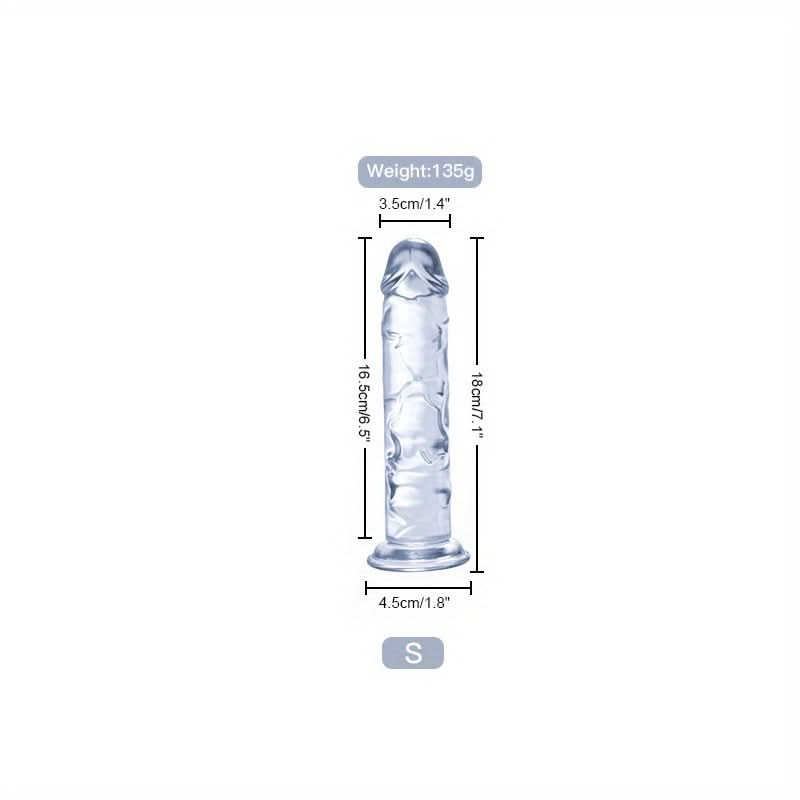 1pc Realistic Dildos, Lifelike Flexible Dildo With Suction Cup For Hands - Free Play, Adult Sex Toys For Men Women Couples Gay G Spot Anal Butt Plug Prostate, Soft Lifelike Beginner Sex Toy, Adult Sex Toys & Games - LustMia