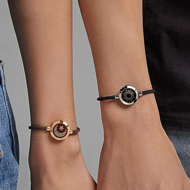 Sun - Moon Smart Sensing Couple Bracelet - LustMia