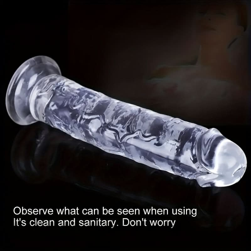 1pc Realistic Dildos, Lifelike Flexible Dildo With Suction Cup For Hands - Free Play, Adult Sex Toys For Men Women Couples Gay G Spot Anal Butt Plug Prostate, Soft Lifelike Beginner Sex Toy, Adult Sex Toys & Games - LustMia