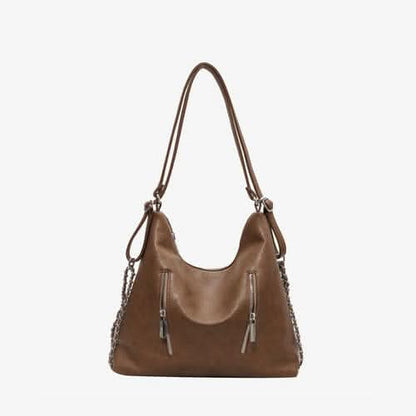 PU Leather Tote Bag - LustMia