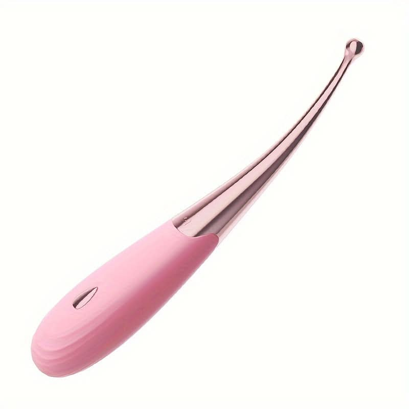 1pc G - spot Vibrator Clitoral Stimulator, 10 Modes Rechargeable Waterproof Bullet Vibrator, Silicone Vagina Rear Dildo Massager For Female Pleasure, Waterproof Rose Vibrator, Adult Couple Sex Toys - LustMia