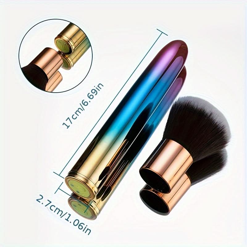 1pc Makeup Brush Bullet Vibrator Clitoris Nipple Stimulator Vaginal Stimulation Massager G - Spot Vibrator Bullet Sex Toys For Women Adult Supplies - LustMia